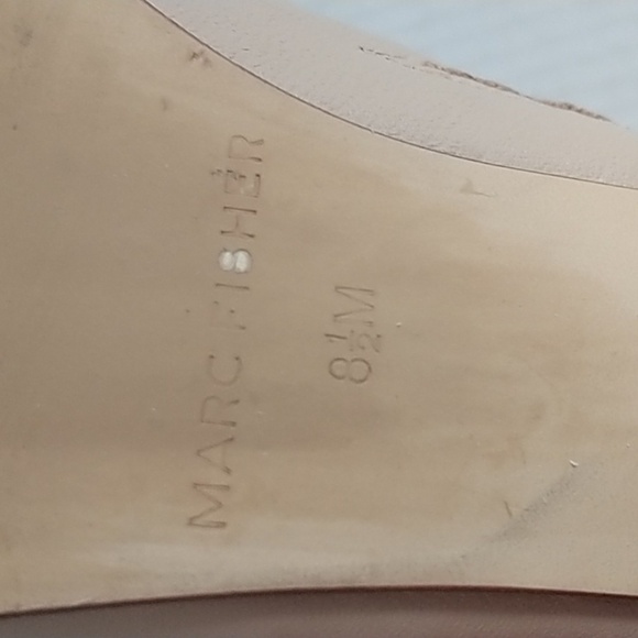 Marc Fisher Chris Cross Strappy Heels 8.5 M - Picture 7 of 9